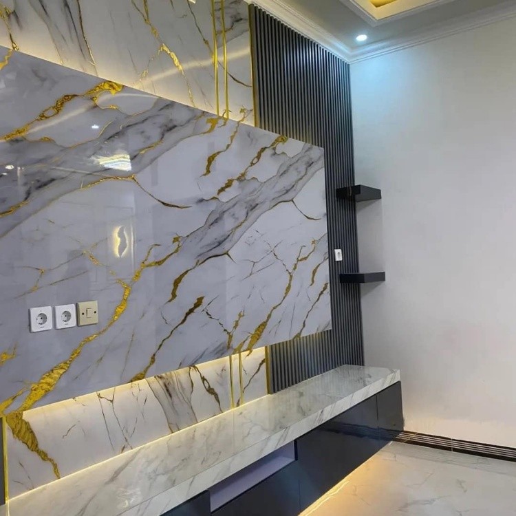 PVC Marble Sheet For Interior Decor high quality