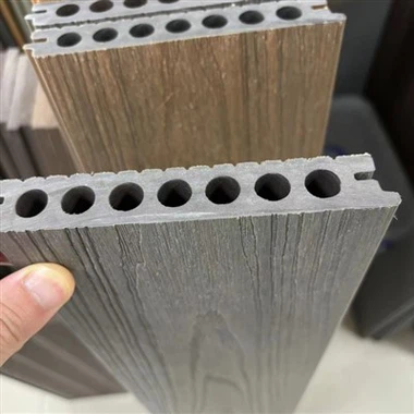 PE Materials Outdoor WPC Flooring